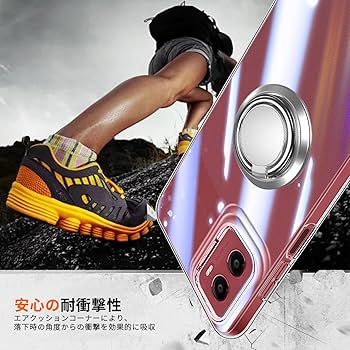 Amazon.co.jp: Motorola Moto G05 ケース クリア リング付き TPU